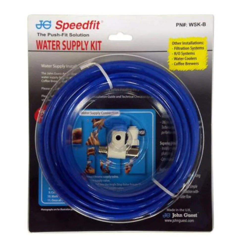 John Guest Water Supply Line Kit,3/16 ID x 25 ft. ICE MAKER KIT 