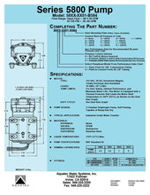 Load image into Gallery viewer, Aquatec - 5800 Series Water Delivery / Demand Pump - Isopure Water - 5843 - 8D02 - B574
