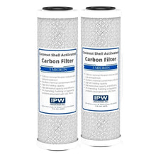 Load image into Gallery viewer, Kenmore Ultrafilter Compatible Pre &amp; Post Carbon Filter Cartridge (2-Pack) Fits 42-34370 by IPW Industries Inc
