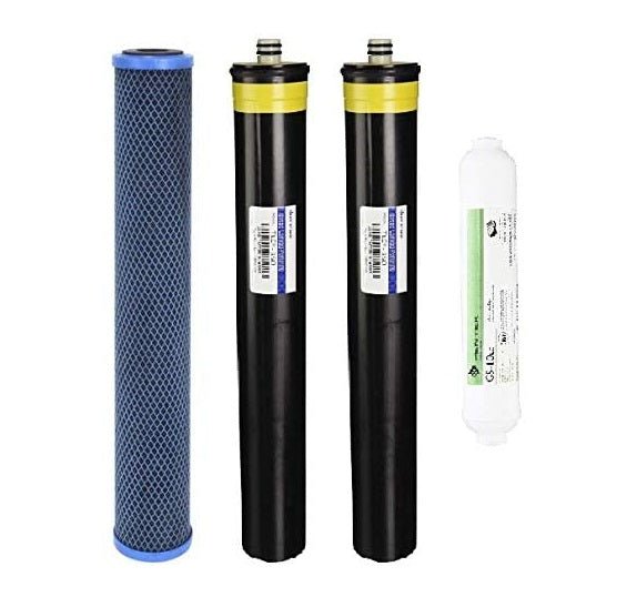 GE Merlin Reverse Osmosis Replacement Filter Set for 750 GPD Reverse Osmosis System 1255052 - Isopure Water - 1x 3038333, 2x 4000569, and 1x 255526 - 43