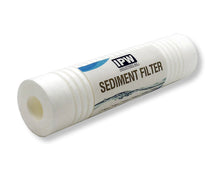 Load image into Gallery viewer, IPW Industries Inc. 1 Micron 10&quot; x 2.5&quot; Grooved Sediment Water Filter Replacement Cartridge Sediment Filtration 6 - Pk - Isopure Water - 6x SGC - 25 - 1001.
