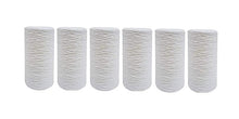 Load image into Gallery viewer, IPW Industries Inc. 1 Micron 10&quot; x 4.5&quot; Full Flow String Wound Sediment Water Filter Cartridge | Whole House Sediment Filtration - Isopure Water - 6x SC - 10SW - BP - 1
