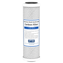 Load image into Gallery viewer, IPW industries Inc - 10&quot; x 2.5&quot; Coconut Shell Activated Carbon Block Filter - Isopure Water - IPW : 5M1025CB
