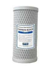 Load image into Gallery viewer, IPW Industries Inc. Compatible replacement to AO - WH - PREL - RCP Carbon/Sediment Filter Replacement 10&quot; x 4.5&quot; - 5 Micron - Isopure Water - AO - WH - PREL - RCP
