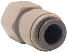 Load image into Gallery viewer, John Guest - Acetal Faucet Connector Quick Connect Fitting - Grey - UNS Unified Special - Isopure Water - CI3208U7S
