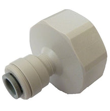 Load image into Gallery viewer, John Guest - Acetal Female Faucet Connector Quick Connect Fitting - Grey British Standard Pipe Thread (BSPT) - Isopure Water - CI320814S
