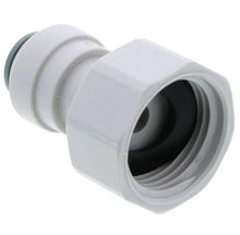 Load image into Gallery viewer, John Guest - Acetal Female Faucet Connector Quick Connect Fitting - Grey British Standard Pipe Thread (BSPT) - Isopure Water - CI320814S
