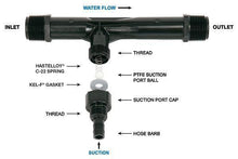 Load image into Gallery viewer, Mazzei - 1078 Series - 1.0” Male NPT Inlet/Outlet Connections (0.50” Barbed/Male NPT Threaded Suction Port Cap) - Isopure Water - 1078 - 03 - PP
