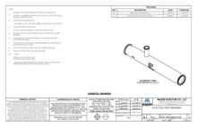 Load image into Gallery viewer, Mazzei - 1584 Series - 1.5&quot; Male NPT Inlet/Outlet Connections (0.50&quot; Barbed/Male NPT Threaded Suction Port Cap) - Isopure Water - 1584 - A N - PVDF
