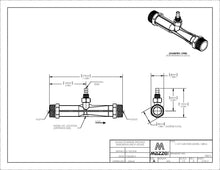 Load image into Gallery viewer, Mazzei - ISO 1583 Series - 40mm Male BSPT Inlet/Outlet Connections (0.50&quot; Barbed/Male NPT Threaded Suction Port Cap) - Isopure Water - ISO 1583 - A PVDF
