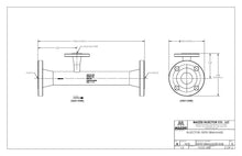 Load image into Gallery viewer, Mazzei - ISO 1584 Series - 40mm Male BSPT Inlet/Outlet Connections (0.50&quot; Barbed/Male NPT Threaded Suction Port Cap) - Isopure Water - ISO 1584 - A PVDF
