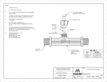 Load image into Gallery viewer, Mazzei - ISO 287 Series - 15mm Male BSPT Inlet/Outlet Connections (0.25&quot; Barbed Suction Port Cap) - Isopure Water - ISO 287 - PVDF
