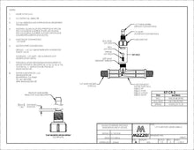 Load image into Gallery viewer, Mazzei - ISO 584 Series - 20mm Male BSPT Inlet/Outlet Connections (0.25&quot; Barbed Suction Port Cap) - Isopure Water - ISO 584 - PVDF
