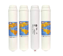 Load image into Gallery viewer, Omnipure Q5605, (2) Q5633,&amp; Membrane Replacement Sediment Carbon Filter Cartridge Set w/ Membrane by IPW Industries Inc. - Isopure Water - (1) Q5605 (2) Q5633 (1) 36 GPD
