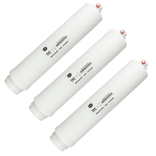 Load image into Gallery viewer, Omnipure - TQ56 - Q - Series PuROTwist Replacement Encapsulated Reverse Osmosis Membrane with Built In Flow Control - Isopure Water - 3xTQ56 - 15FC
