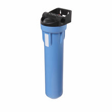 Load image into Gallery viewer, Pentek - Standard 20&quot; 3G Filter Housing with 3/4&quot; NPT - Black Cap / Blue Sump - Integrated Bracket with Meter Mount - Isopure Water - 150576
