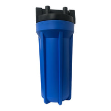 Load image into Gallery viewer, PureT (B891 - BK34 - PR) 10&quot; w - PR Commercial Heavy Duty Filter Housing 3 - 4&quot;NPT Black - Blue - Isopure Water - B891 - BK34 - PR
