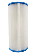 Load image into Gallery viewer, Whole House Full Flow 10&quot; x 4.5&quot; Pleated Water Filter Replacement Cartridge - Isopure Water - 1x IPW - 1045 - Pleated - 1mic
