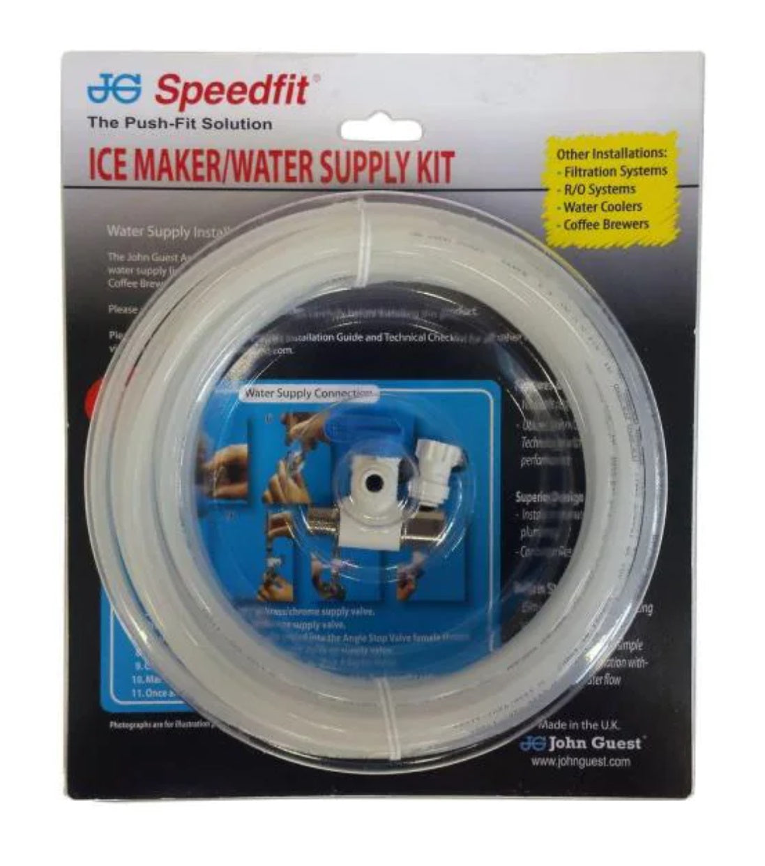 Refrigerator Water Line Kit - 25FT, Ice Maker Installation Tubing